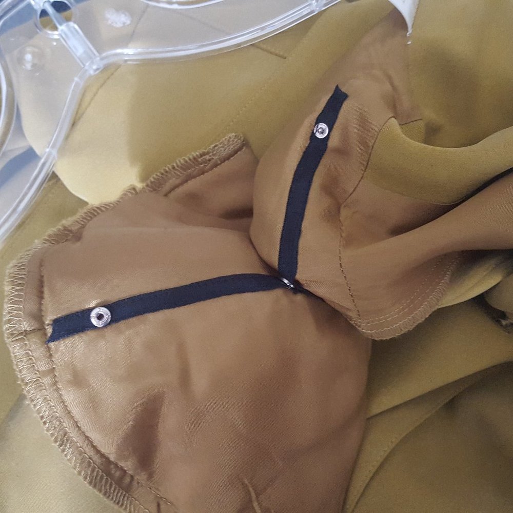 Dana Buchman Chartreuse Silk Jacket - Picture 6 of 10